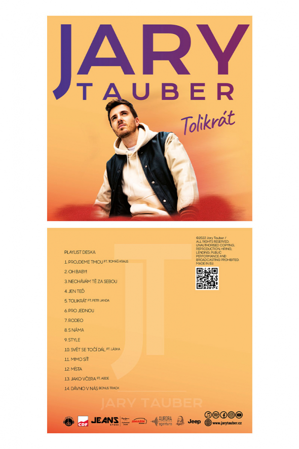 detail CD JARY TAUBER TOLIKRÁT